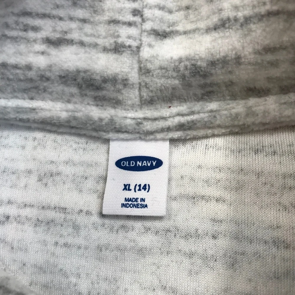 Old Navy‎ Zebra Print Fleece Top